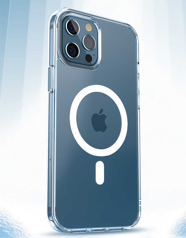 iPhone 13 Pro Max Kılıf Wiwu Magnetic Crystal Kılıf - 2 iPhone 13 Pro Max Kılıf Wiwu Magnetic Crystal Kılıf - 2